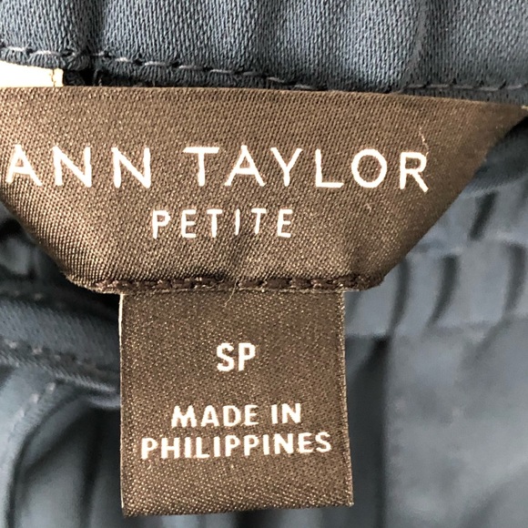 25. Ann Taylor, Dark Aqua Green, Work Wear Jogger with Drawstring - Picture 8 of 13